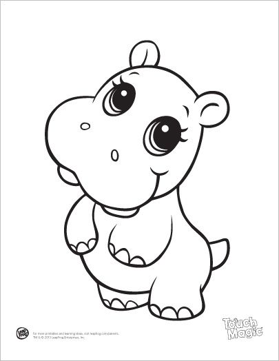 sketches of baby animals
