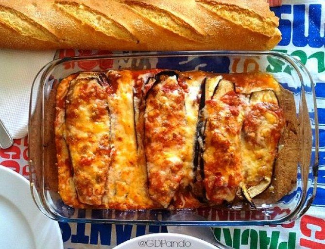 berenjena al horno con salsa de queso berenjena al horno con salsa de queso