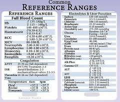 normal lab values chart nursing pdf google search normal lab values chart nursing