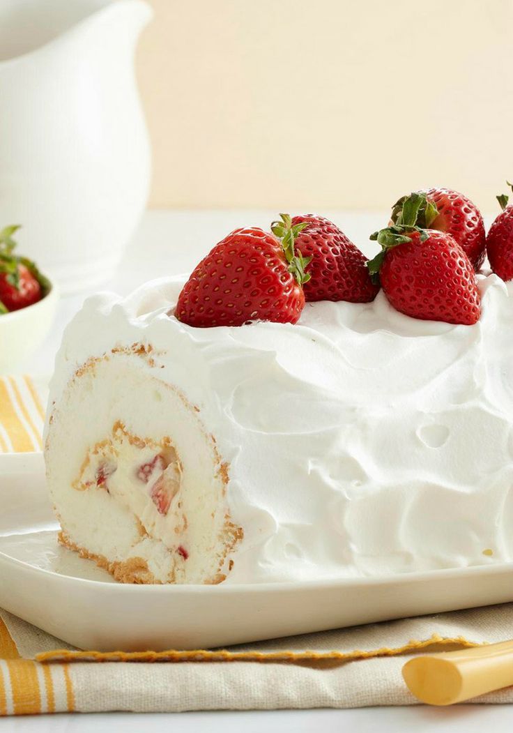 Angel Food Cake Roll Recipe With Fruit And Cool Whip Angel Food Cake Roll Recipe With Fruit And Cool Whip