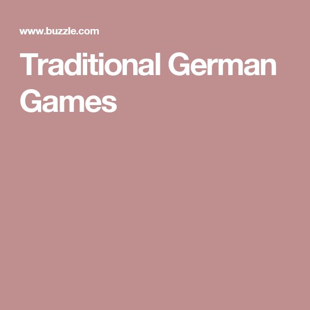 German Party Games For Kids German Party Games For Kids