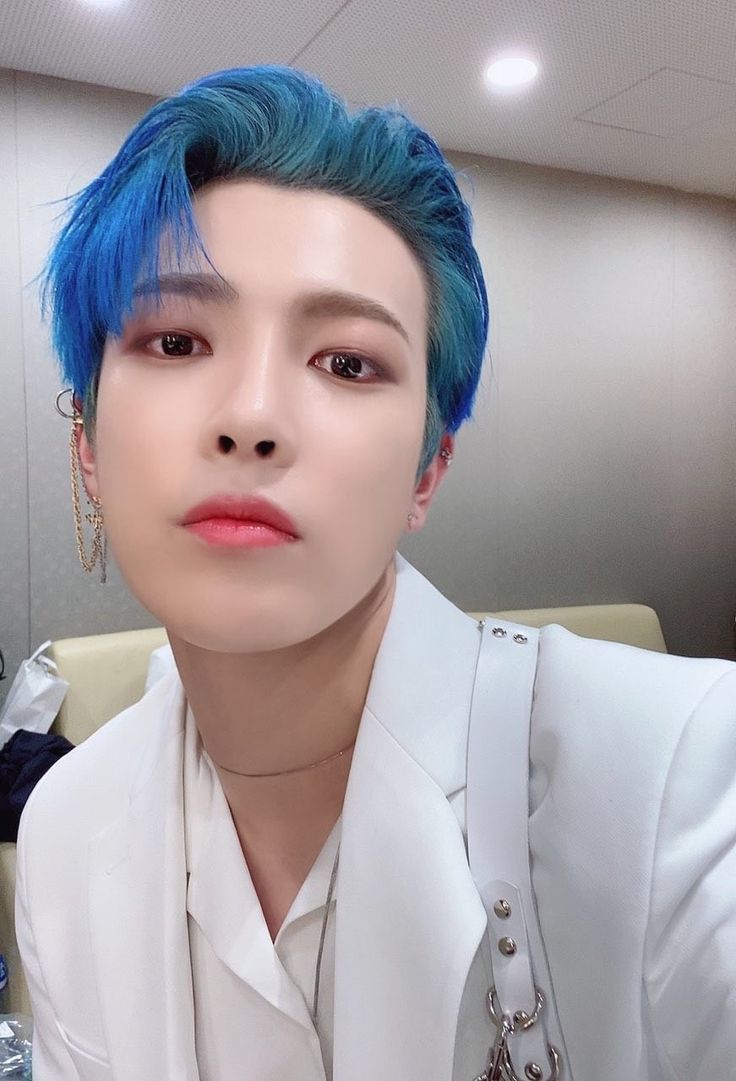 pin by shiber on hongjoong kim hongjoong hair blue hair pin by shiber on hongjoong kim hongjoong hair blue hair