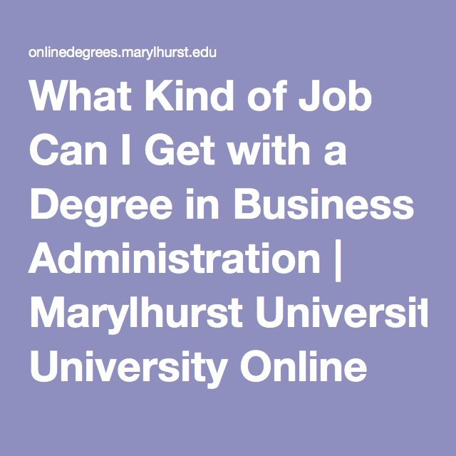 masters of business administration jobs
