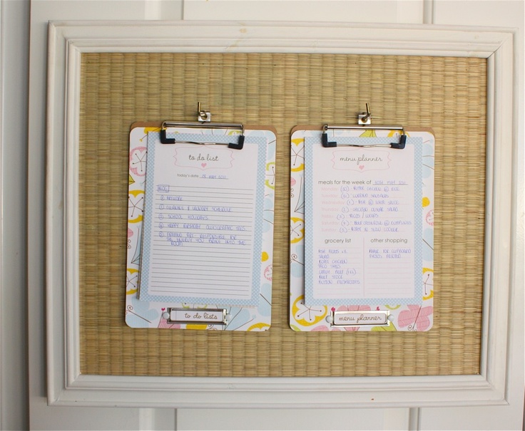 clipboard templates