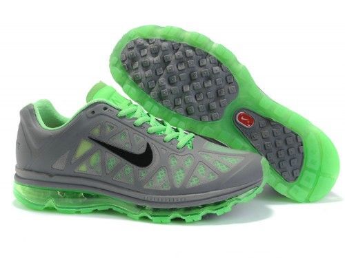 Men\u0027s Nike Air Max 2011 grey/green/black 429889-003A - \u003c3