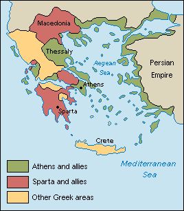 sparta and athens map sparta in addition to athens map