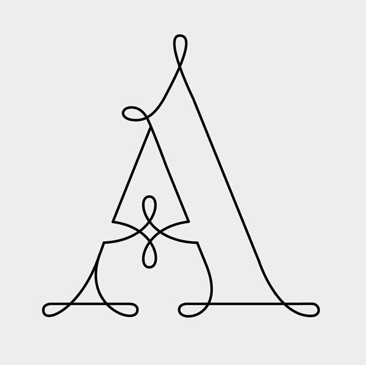 One Line Letter Art : Les meilleures images du tableau belles lettres
