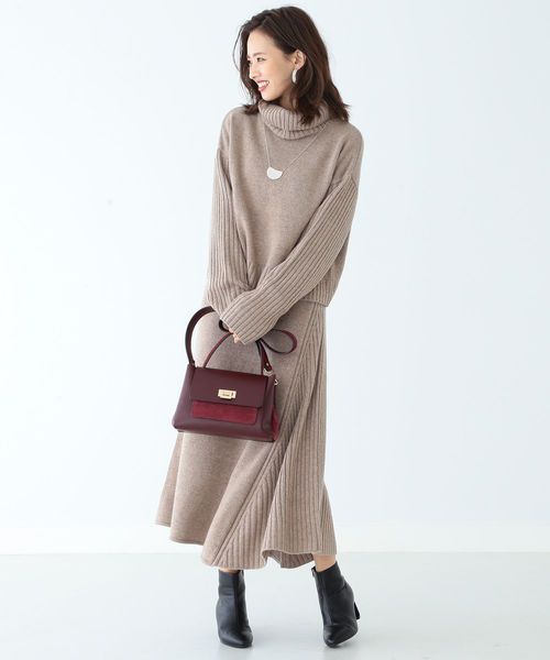 B Ming By Beams ビーミング バイ ビームス の ビーミング By ビームス オフタートルニット セットアップ 18aw R ワンピース Wear オフタートルニット ワンピース ニット B Ming By Beams ビーミング バイ ビームス の ビーミング By ビームス オフタートルニット セットアップ 18aw R ワンピース Wear オフタートルニット ワンピース ニット