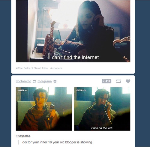 Image result for clara i cant find the internet