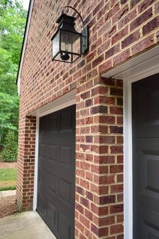 Image Result For Dark Red Brick House With Black Shutters Image Result For Dark Red Brick House With Black Shutters Garage Door