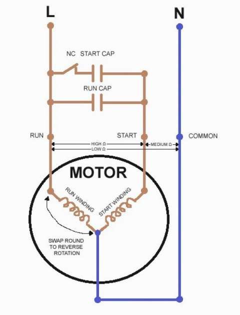 14 Capacitors Ideas Electric Motor Electrical Circuit Diagram Electrical Circuit Diagram, Single Phase Baldor Motor Capacitor Wiring Diagram