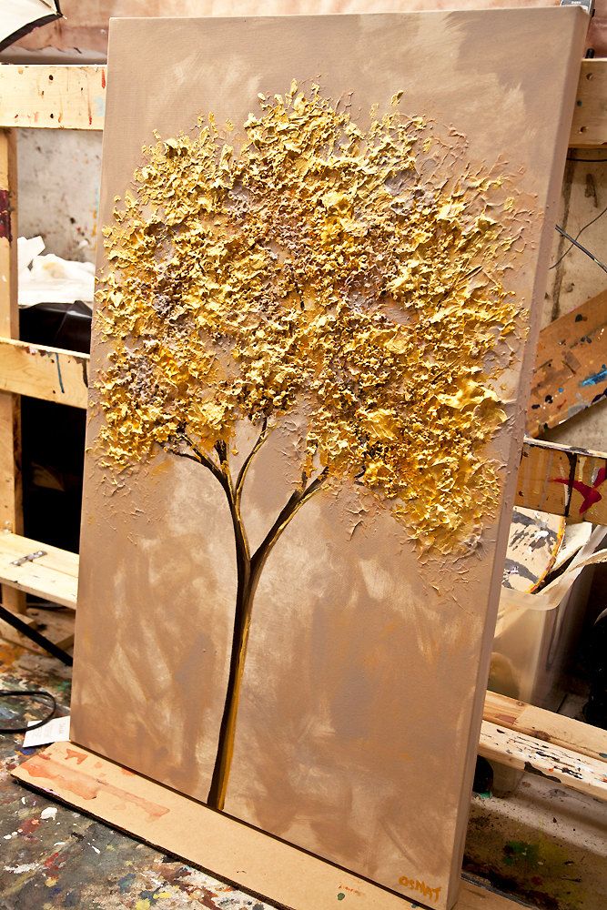 Acrylic Tree Painting Abstract Acrylic Tree Painting Abstract