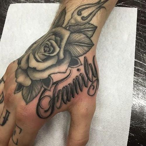 Family Hand Tattoos For Men #bibleversetattoosformen | Pomysły na