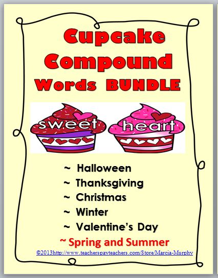Compound Word Valentine S Craft Compound Word Valentine S Craft