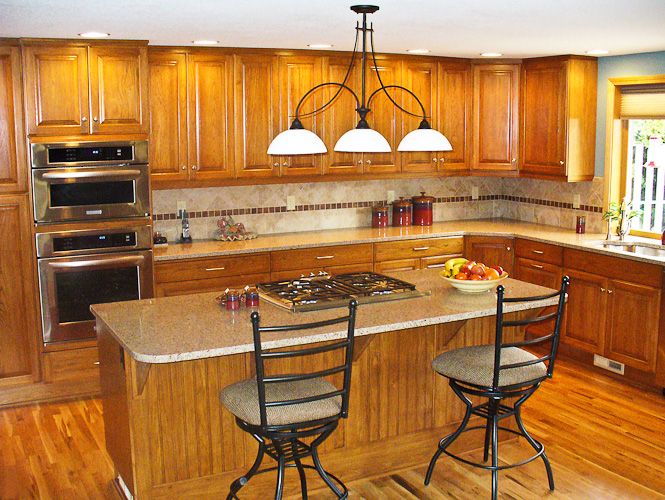 Image result for pictures of oak cabinets with quartz ... Image result for pictures of oak cabinets with quartz ... on Maple Kitchen Cabinets With Quartz Countertops
id=84789