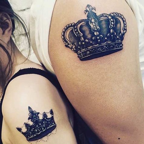 51 King and Queen Tattoos for Couples More