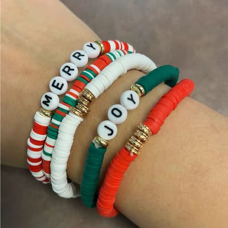 Holiday Bracelet Gift Set Holiday Bracelets Bracelets Handmade 29e51e242f274335b064a27fcbcc40b0