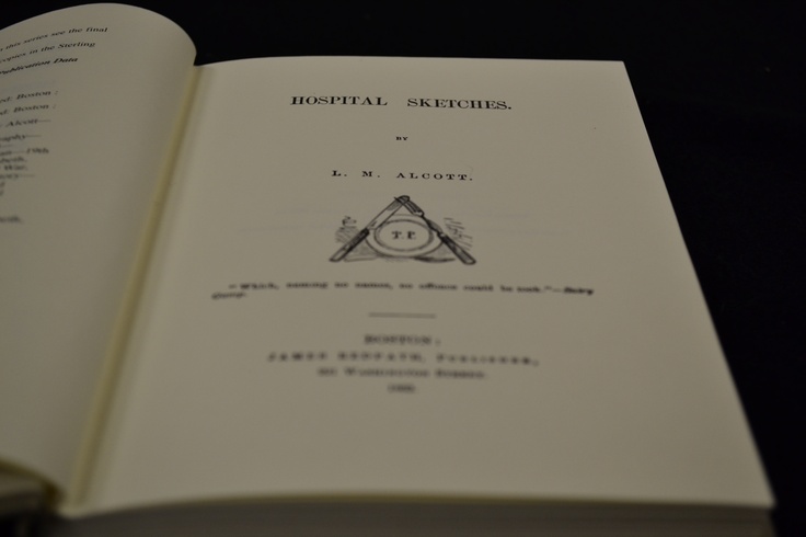 Hospital Sketches by Louisa May Alcott Hospital Sketches by Louisa May Alcott