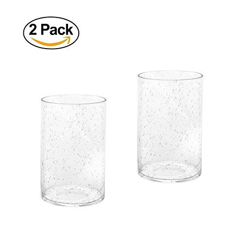 Clear Bubble Gl Shade Cylinder Lamp Replacement Clear Bubble Gl Shade Cylinder Lamp Replacement With 1 5 8 Inch Er 2 Pack Eumyviv A00004