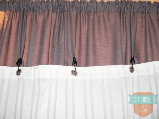 Hang Shower Liner By Clipping It With Ikea Pins Perfect For A Tall Hang Shower Liner By Clipping It With Ikea Pins Perfect For A Tall Curtain Life Hacks Sheets Curtains