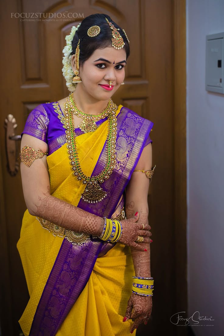 Tambrahm Wedding Photography Chennai Tamilnadu | Indian bridal fashion