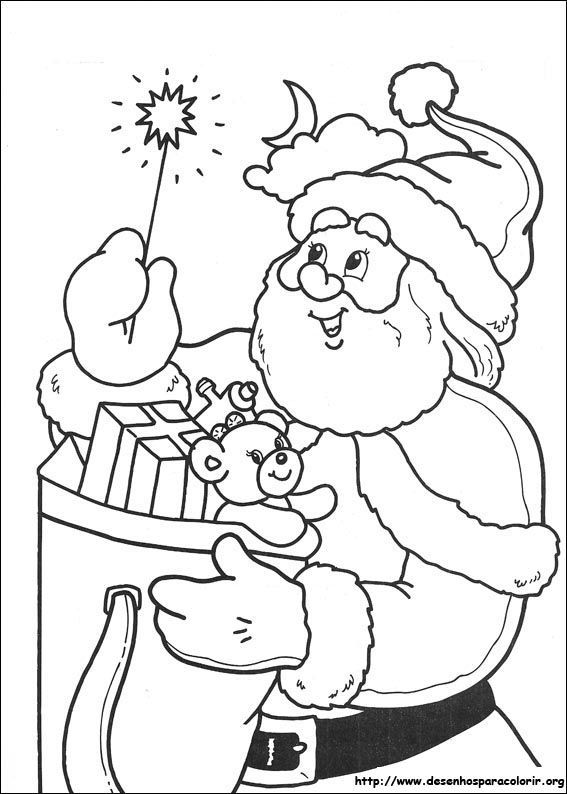 Pin by I T on Coloring Santa Santa coloring pages Christmas