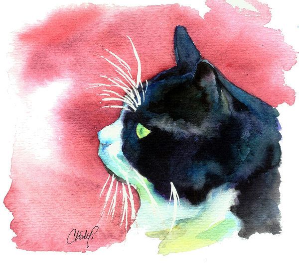 Bird Tap In Watercolour Dessin Aquarelle Peinture