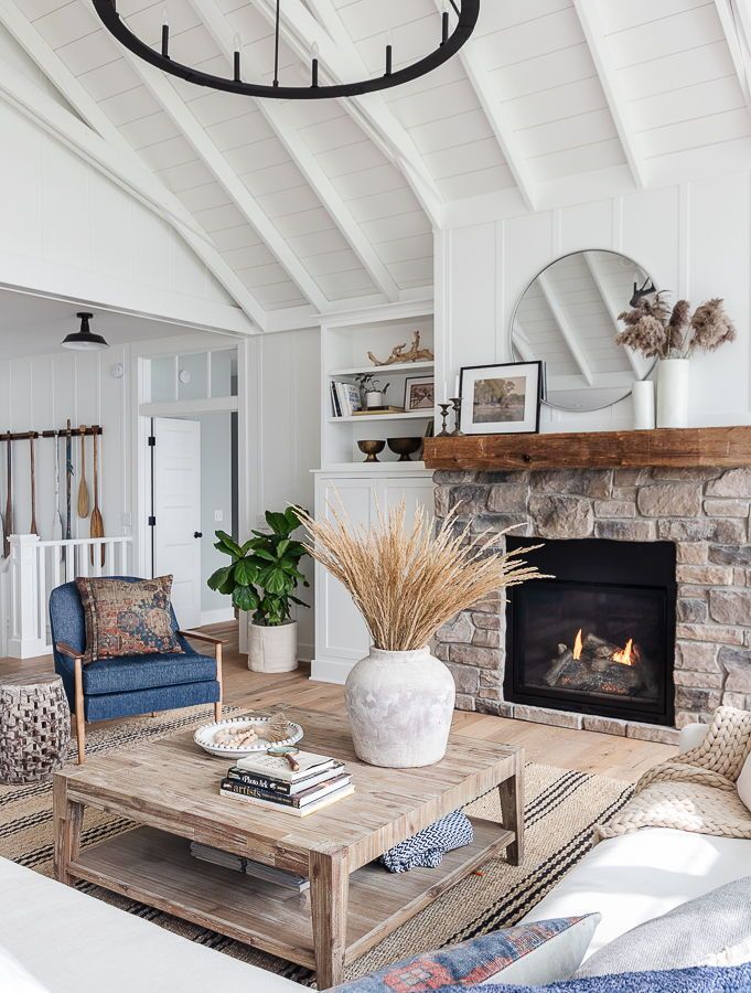 Fall Living Room Home Decor Lake House Interior Beautiful Rooms - Lake Home Decor Accessories Fall Living Room Home Decor Lake House Interior Beautiful Rooms - Lake Home Decor Accessories