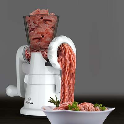 10 Best Top Meat Grinder Reviews In 2017 Images On Gideon Hand Crank Manual Meat Grinder With Ful Suction Base Heavy Duty Stainless Steel Blades Quickly And Effortlessly Grind Vegetables