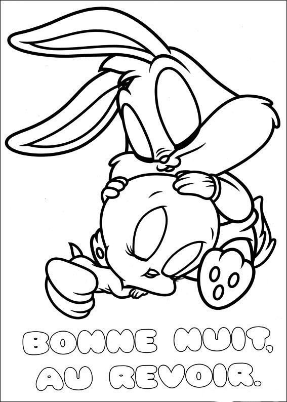 Baby Looney Tunes 7 dibujos faciles para dibujar para niños. Colorear |  Páginas para colorear, Páginas para colorear disney, Dibujos