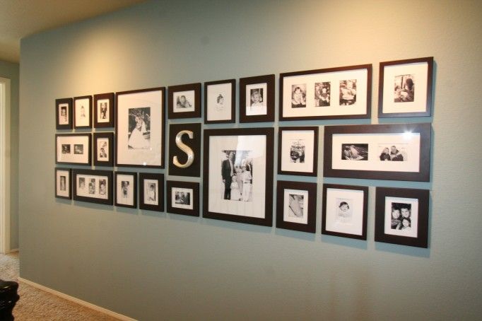 How To Design A Photo Wall The Easy Way S Stands For Superwoman Family Wall Pictures