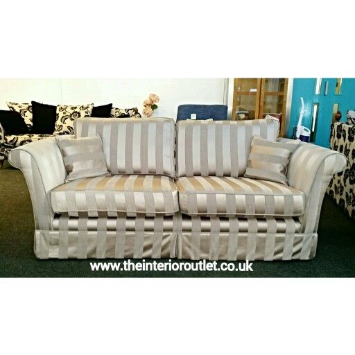 65 Best Interior Outlet Creating Furniture Envy Images On Only Ex Display Cannes 3 Seater Sofa In Luxurious Mink Regency Striped Fabric