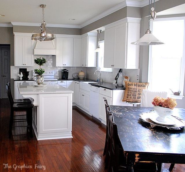 Homedepotcabinets Kitchen Soffit Home Depot Kitchen White Kitchen Makeover