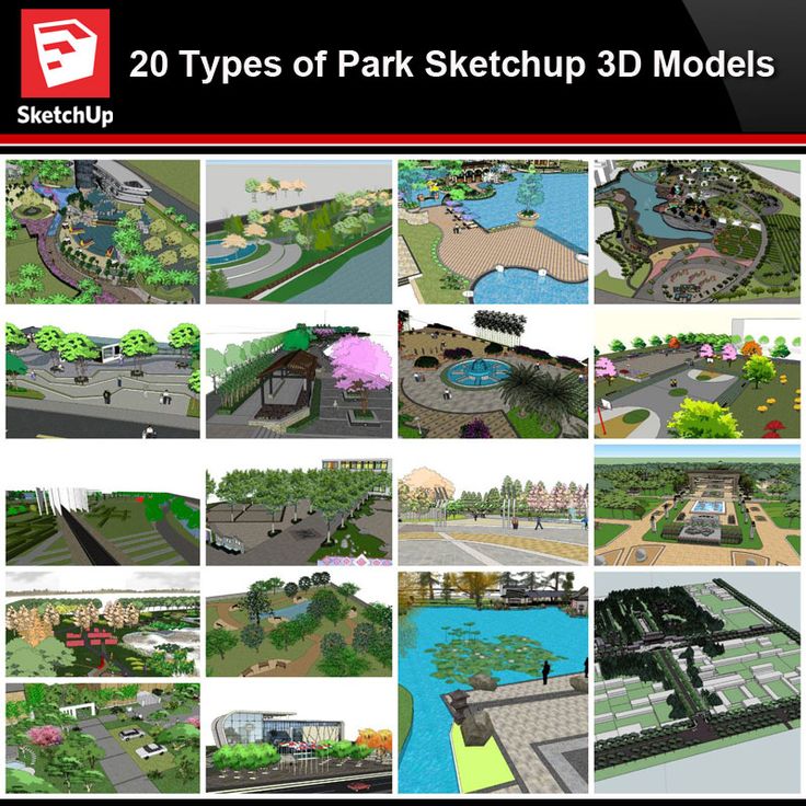 Sketchup Architecture 3d Projects 20 Types Of Park Landscape Models Download Autocad Blocks Drawings Details Psd Courtyard Design - Types Of Decorative Borders In Revit Sketchup Architecture 3d Projects 20 Types Of Park Landscape Models Download Autocad Blocks Drawings Details Psd Courtyard Design - Types Of Decorative Borders In Revit