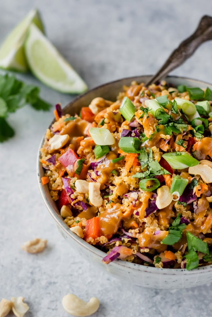 Delicious Vegan And Easily Gluten Free Thai Quinoa Salad With A Perfect delicious-vegan-and-easily-gluten-free-thai-quinoa-salad-with-a-perfect