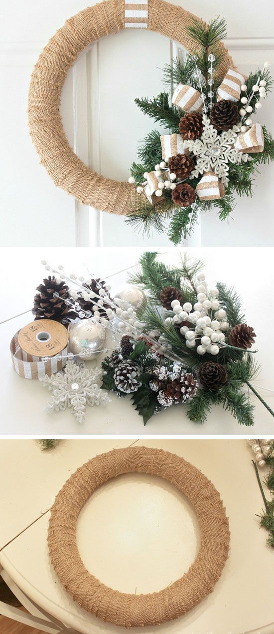 10 Diy Christmas Wreaths For Front Door Pinterest 10 Diy Christmas Wreaths For Front Door Pinterest And Decorations