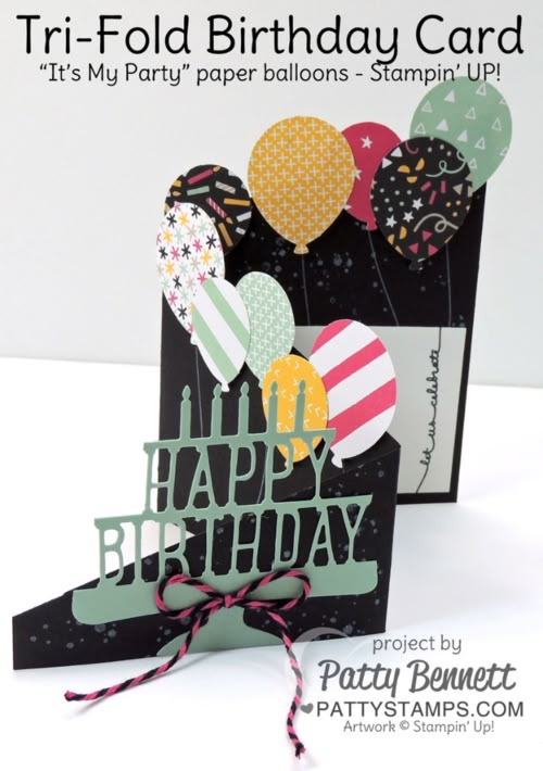 fold birthday card