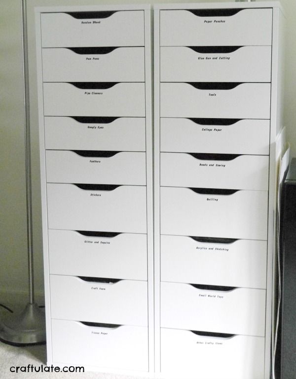 Craft Room Organization With Mabel S Labels