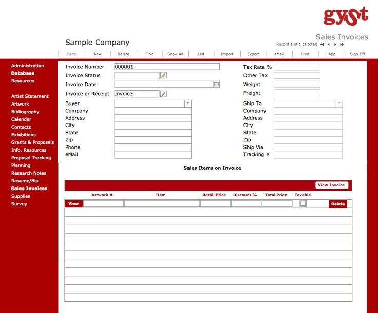 Art Business Software Create your own invoices and receipts for - invoice making software Art Business Software Create your own invoices and receipts for - invoice making software