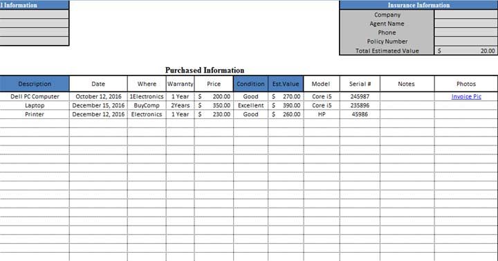 5 stock inventory control spreadsheet template excel microsoft excel inventory management