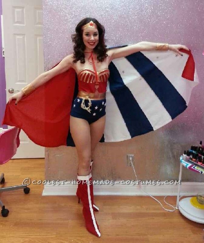 11 Best Wonder Woman Images On Pinterest Carnivals Costume Ideas Coolest Homemade Wonder Woman Costume
