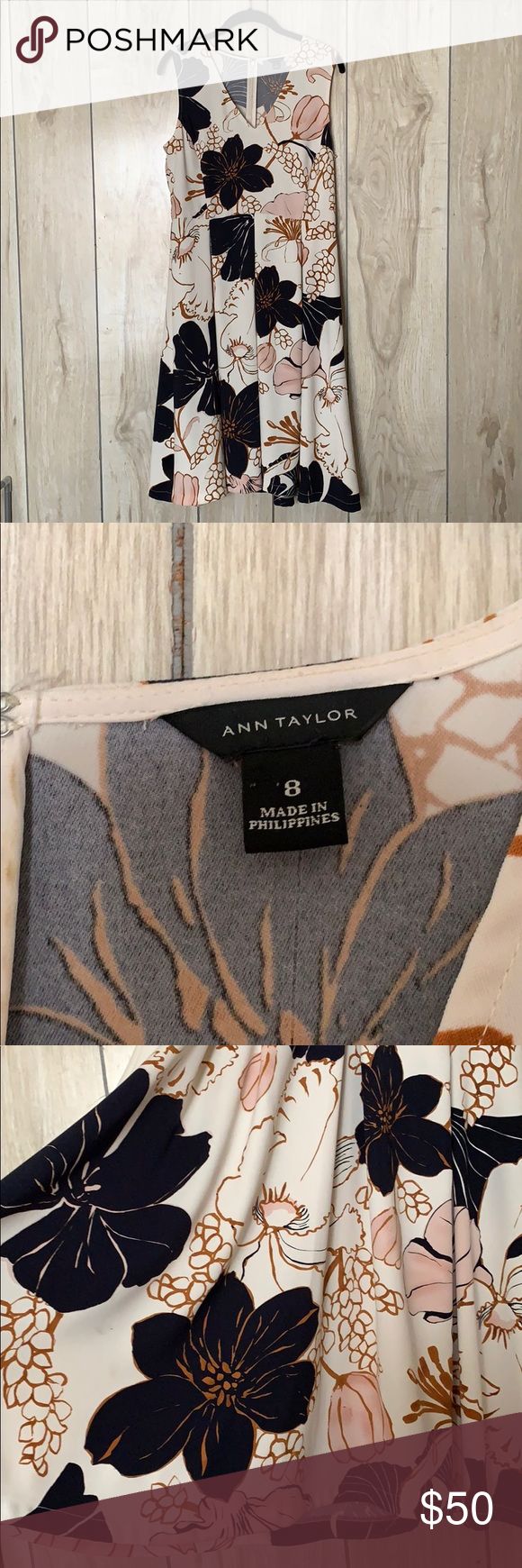 Ann Taylor Dress Beautifully patterned Ann Taylor dress! Perfect spring/summer d… Ann Taylor Dress Beautifully patterned Ann Taylor dress! Perfect spring/summer d…