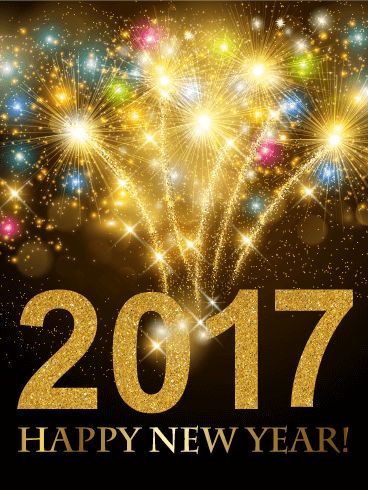 happy new years photo card