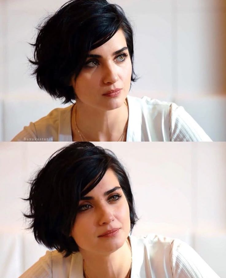 Haircut, sooo cute! | Short hair styles, Edgy short hair, Chin length hair