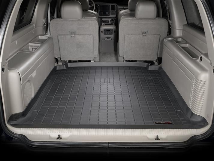 2004 Gmc Yukon Xl Denali Weathertech Custom Cargo And 2004 Gmc Yukon Xl Denali Cargo Mat And Trunk Liner For Cars Suvinivans