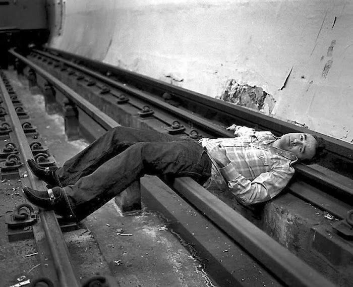 Image result for morrissey lying in road