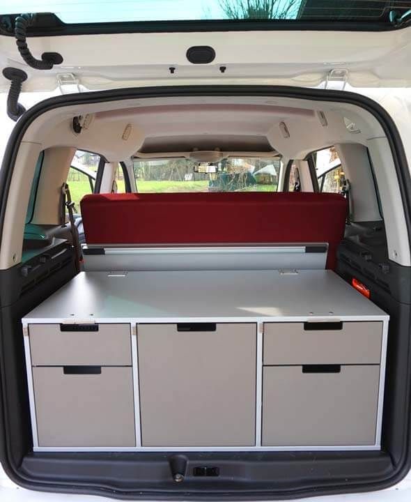 Bilder bis 2018 | Bilder, Camping, Ford tourneo connect Bushack #2 Ikea Regal als Heckstauraum | Vw campingbus