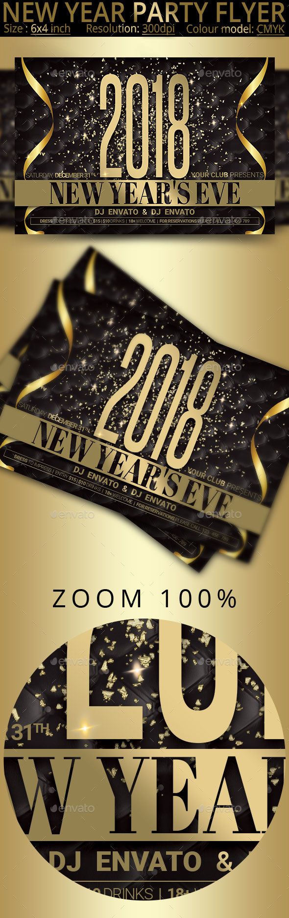39 best new year and christmas flyer and posters images on pinterest holiday party reservations flyer