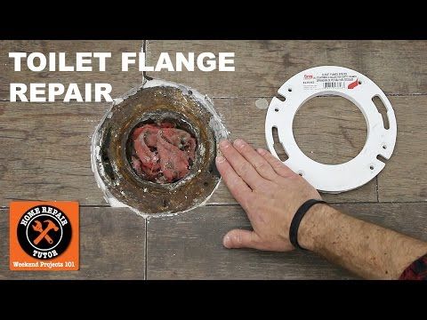 Toilet Flange Repair Using a Toilet Flange Extender (Step-by-Step ... Toilet Flange Repair Using a Toilet Flange Extender (Step-by-Step ...