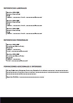 curriculum en word